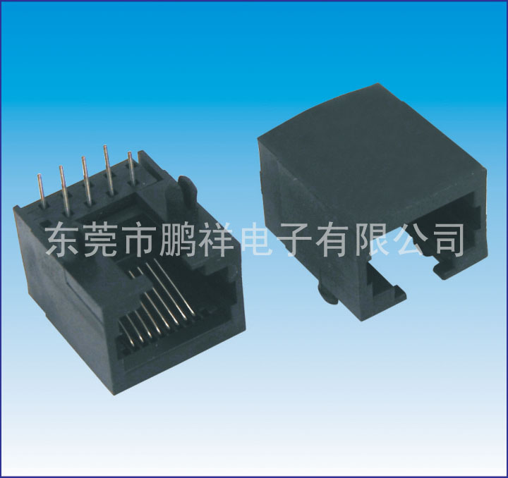 RJ45系列，8P8C 90度全塑