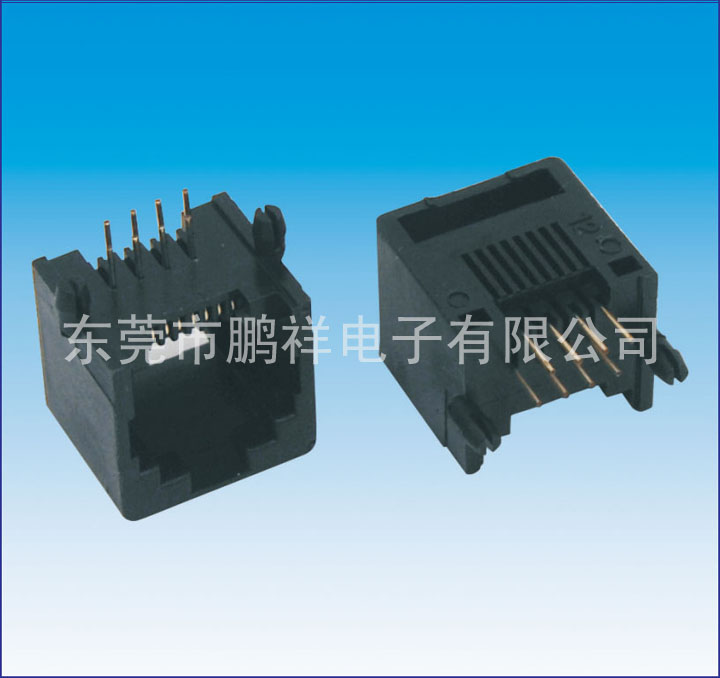 RJ45系列，8P8C 全塑 圓針
