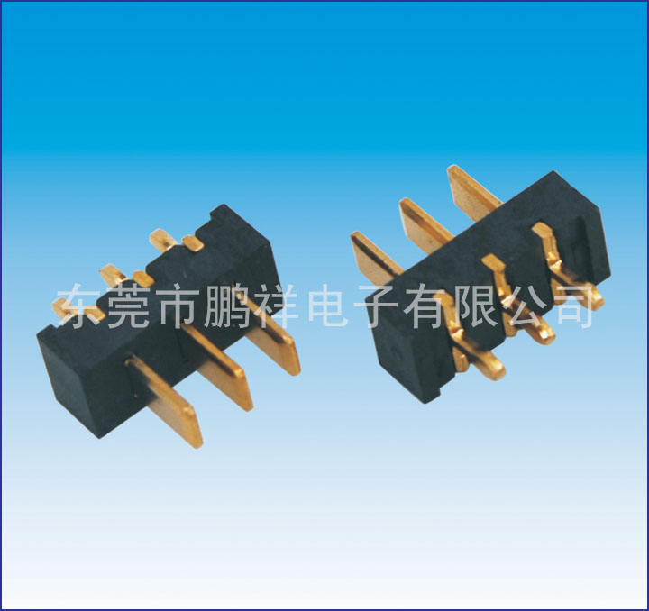 2500系列，2.5mm間距電池公座180度