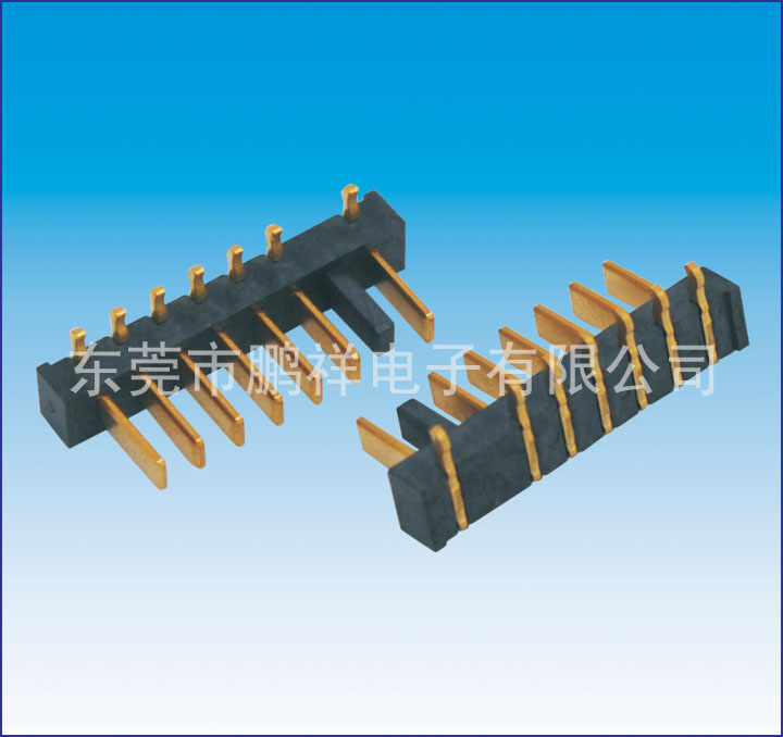 2501系列，2.5mm間距左防呆長(zhǎng)腳電