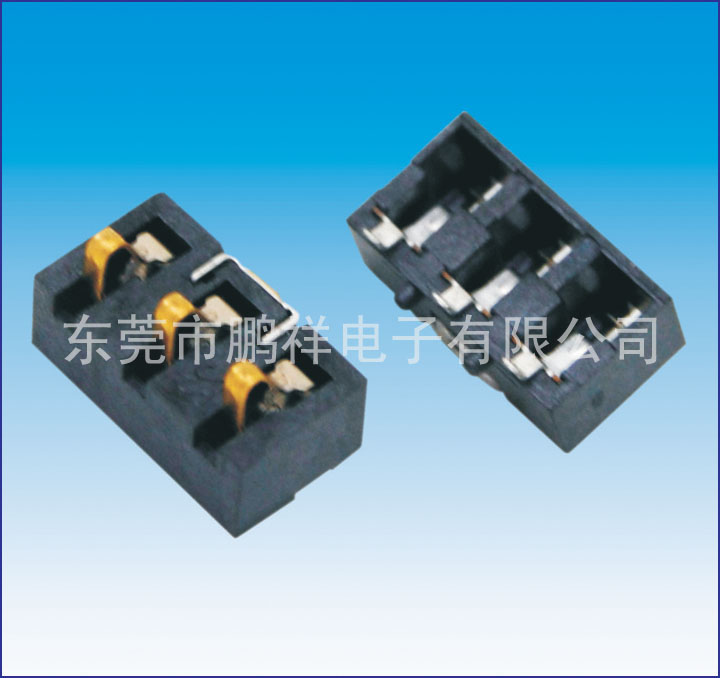 CP29系列，3.0mm彈片電池連接器
