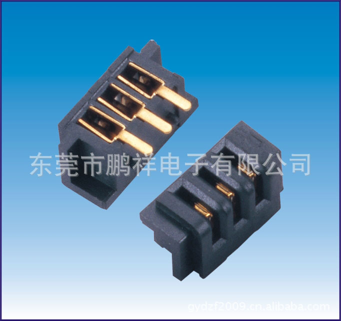 2504系列，2.5mm電池母座90度