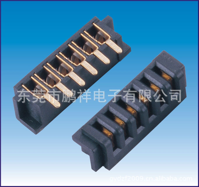 2500系列，2.5mm電池母座180度