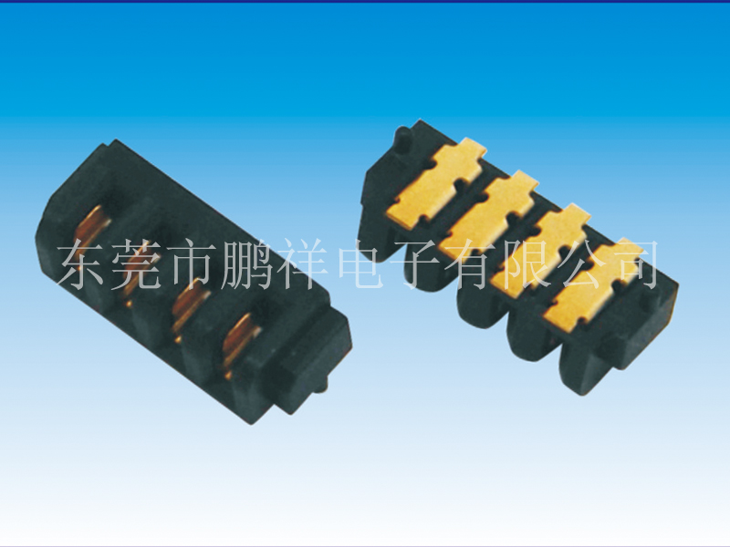 027系列B款，2.0mm間距鋰電池母座